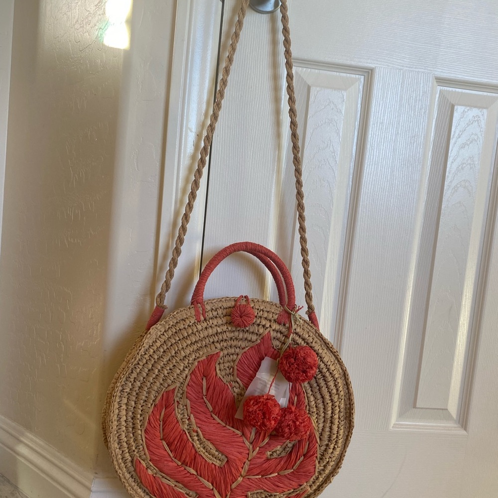 Tommy Bahama straw bag